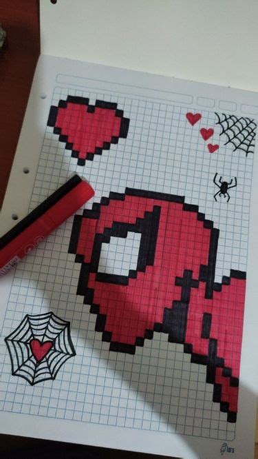 Pin de A M I Diaz em Dibujos pixel Rabiscos aleatórios Ideias de