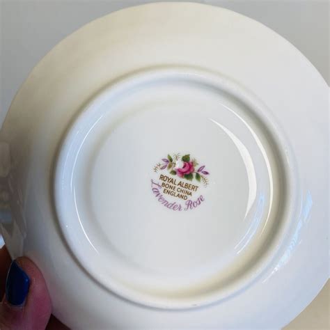 Royal Albert Lavender Rose Teapot Cup And Saucer Vgc Bone China Ebay