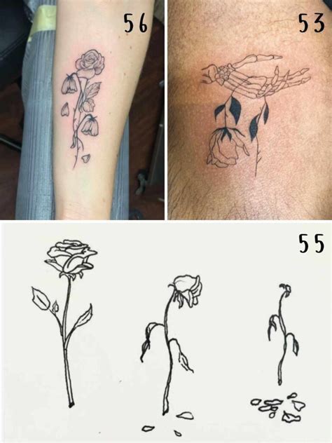 Ultimate Guide Design Your Dead Flower Tattoo Now PERFIL DEL