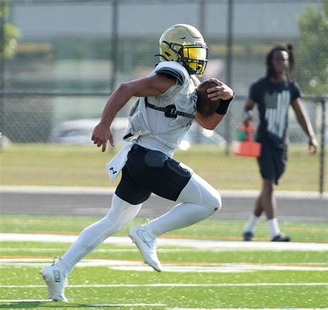 Racine Case Football team holds practice drills and scrimmage