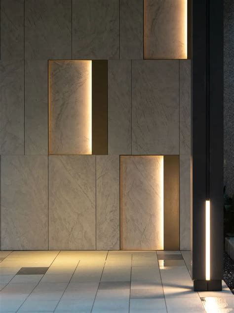 Cladding Design Lobby Interior Design Wall Paneling