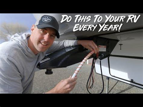 Things I Do To The Rv Every Year Youtube Travel Trailer Camping