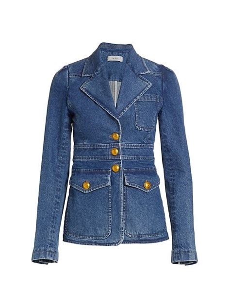 Amelia Denim Jacket Denim Jacket Denim Blazer Coats Jackets Women