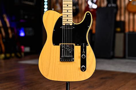 Fender American Elite Telecaster In Butterscotch Blonde Guitar Gear