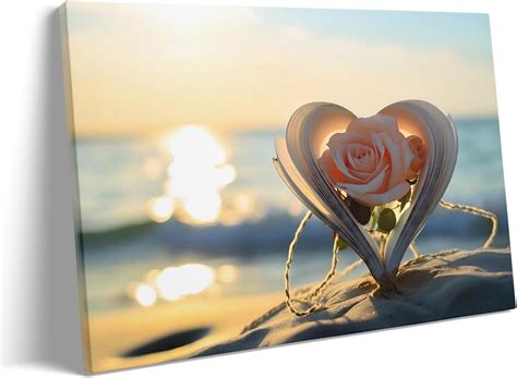 Avoi Romantic Valentine S Day Canvas Wall Art Vinatge Valentine