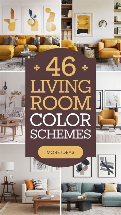 46 Stylish Living Room Color Scheme Ideas For A Modern Touch In