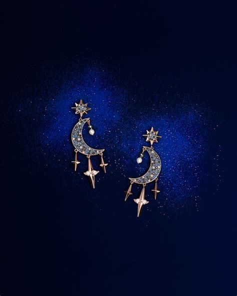 Symbolic Jewelry Collection Moon And Stars Swarovski Sk