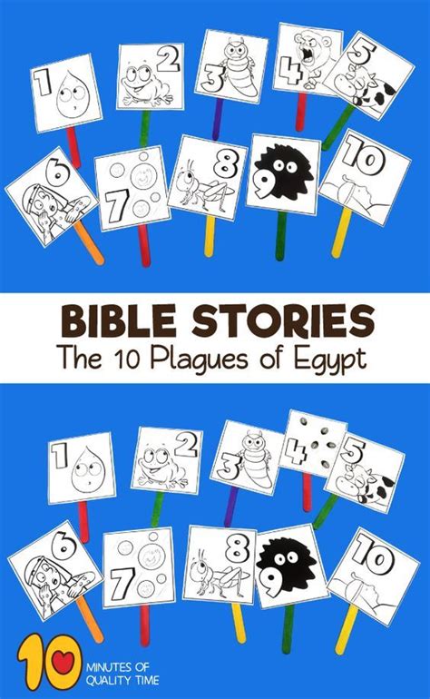 The Plagues Of Egypt Craft Egypt Crafts Plagues Of Egypt Plagues