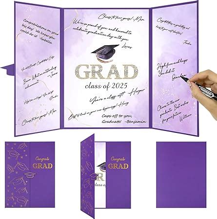 Amazon Trgowaul Graduation Party Decorations Purple Class Of