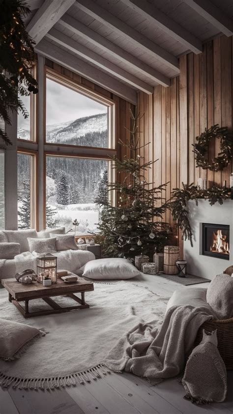 Pin By Debra M Hilton On Cabin Chronicles Winter Interior Decorating