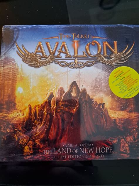 Timo Tolkki's Avalon - The Land of New Hope CD/DVD (Neu und
