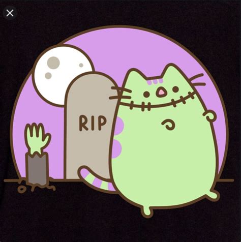 Pin By Elbitagabe On Favorites Pusheen Cute Halloween Wallpaper Cute