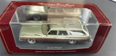 Neo Scale Model Buick Estate Wagon Light Green Woody Sealed Very