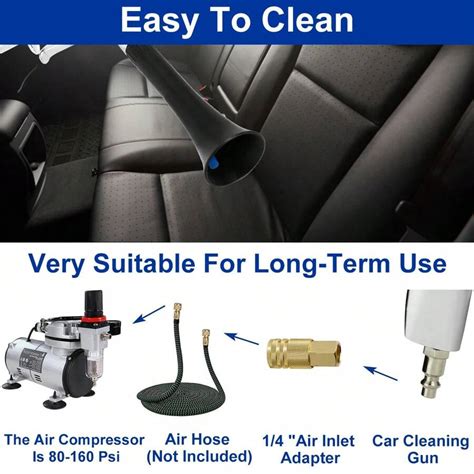 New Air Blow Car Wash Gun Efficient Dry Cleaning Gun High Pressure