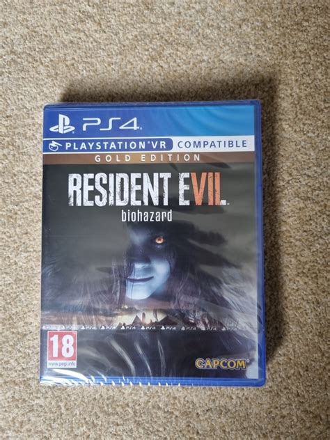 Resident Evil 7 Gold Edition PlayStation 4 PSVR PS4 New Sealed Capcom