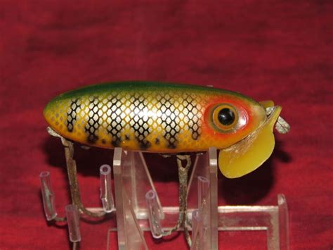 Vintage Fred Arbogast Plastic Lip Jitterbug Fishing Lure Bass Topwater