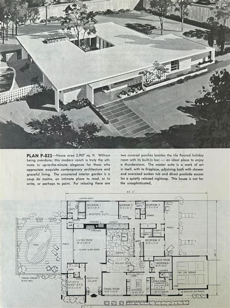 Pin By Ye Von Pia On Homes Vacation House Plans Vintage House Plans