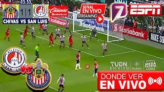 En Vivo Chivas Vs Atl San Luis Espn Liga Mx Donde Ver San Luis Vs