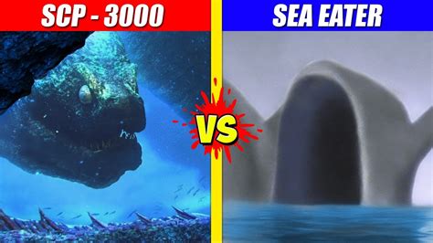 SCP 3000 Vs Sea Eater SPORE YouTube