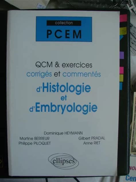 Qcm Exercices Corrig S Et Comment S D Histologie Et D Embryologie