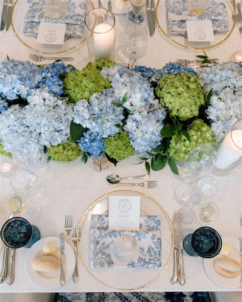 Gimme All The Baby Blues And The Capriz Shell Place Cards