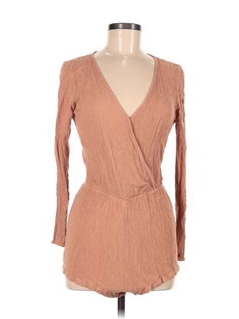 Forever 21 Women Brown Romper M EBay