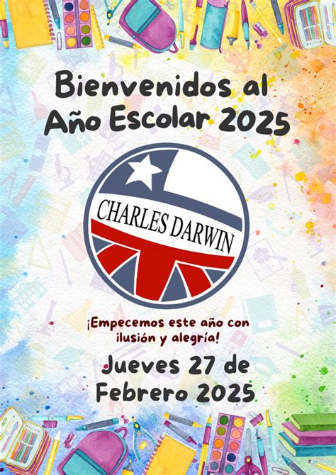 BIENVENIDOS AL AÑO ESCOLAR 2025 COLEGIO CHARLES DARWIN PUNTA ARENAS