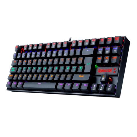 Teclado Gamer Español Kumara Rainbow Negro K552 KR SP