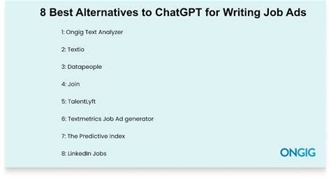 What Is The Best Alternative To Chatgpt For Job Ads Recruiting Headlines