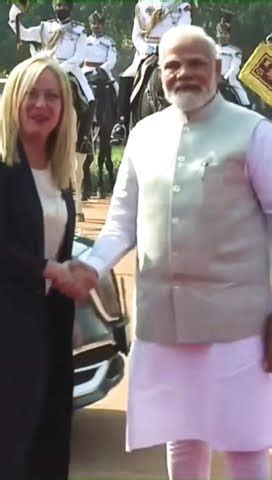 NARENDRA MODI Giorgia Meloni Prime Minister Of Italy Arijit SingH