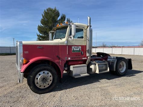 Peterbilt X S A Day Cab Truck Tractor Ritchie Bros