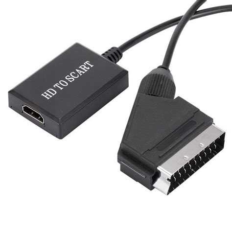 HDMI To SCART HD 1080P Video Audio Composite Scaler Converter Adapter