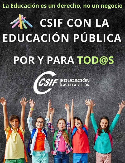 CSIF lanza su campaña anual a favor de la matriculación en los centros