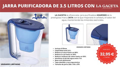 Mejora La Calidad Y El Sabor Del Agua Con La Jarra Purificadora Jata