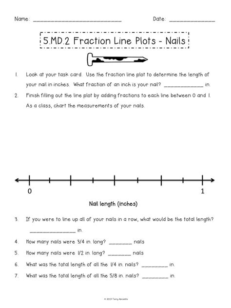 Creating Line Plots With Fractions