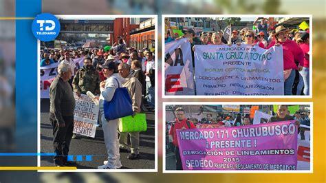 Marcha Comerciantes Cdmx Hoy De Febrero Ltimas Noticias