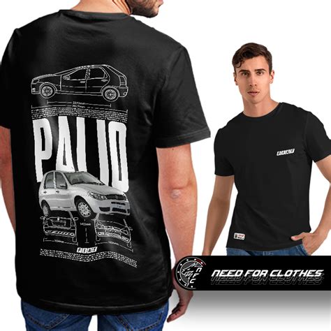 Camiseta Fiat Palio Hatch Compacto Ícone Nacional Confiabilidade e