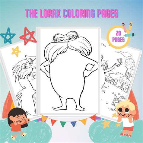 Dibujos De Lorax Para Colorear Pdf Imprimibles Gratuitos Para Ni Os