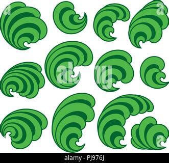 Ornamental Floral Element With Swirls Stock Vector Image Art Alamy