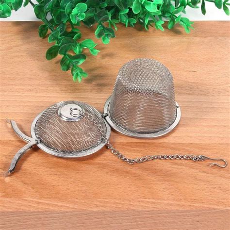 6 5cm Practical Tea Ball Sphere Spice Strainer Mesh Infuser Filter