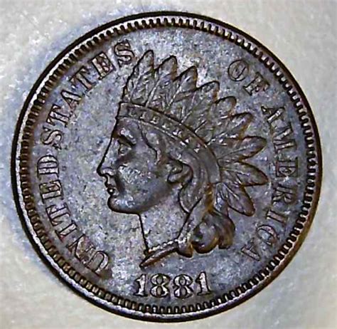 Us Indian Cent Great Coin Full Liberty No Reserve Free Shipping