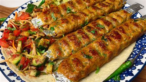 Turkish Chicken Adana Kebab ORIGINAL Recipe With Homemade Skewers