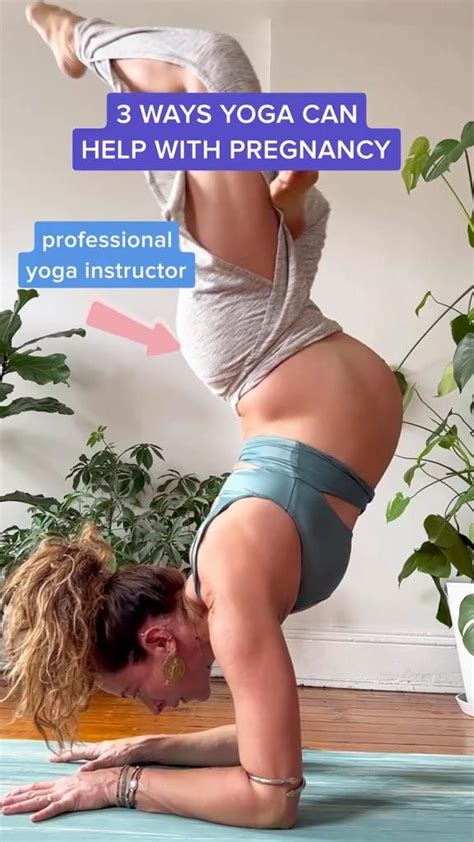 3 Ways Yoga Can Help With Pregnance