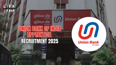 Union Bank Of India Apprentice Recruitment 2025 Notification Out For