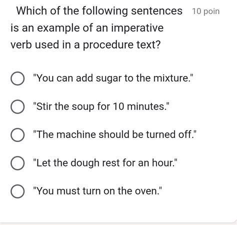 Which Of The Following Sentences Is An Studyx