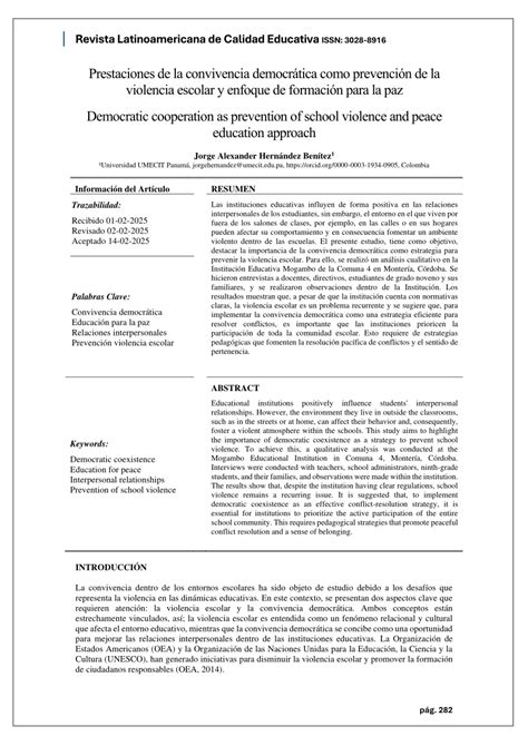 PDF Prestaciones de la convivencia democrática como prevención de la