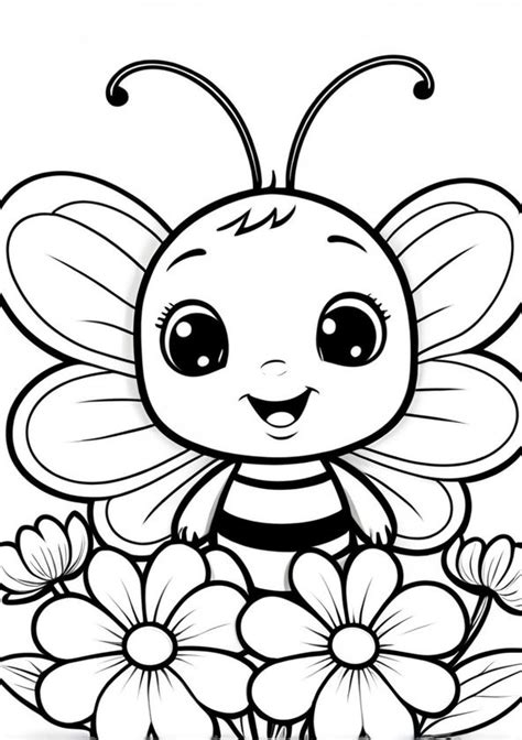 Coloring Page Line Art Free Printable Cute Coloring Pages Coloring