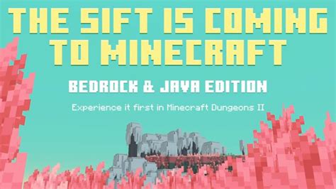 The New 'The Sift' Dimension Is Coming to Minecraft Java and Bedrock