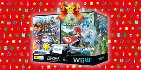 The Wii U Bundle With Mario Kart And Super Smash Bros Consolevariations