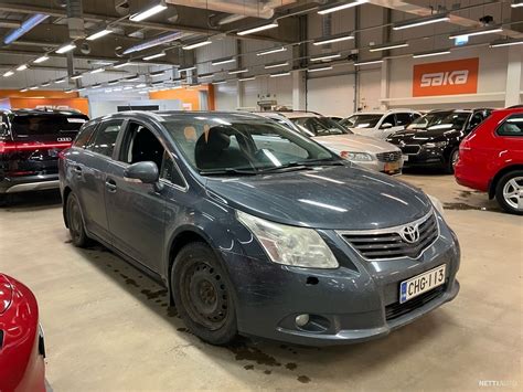 Toyota Avensis Valvematic Linea Sol Wagon Om Suomi Auto